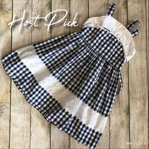 Youngland girls checkered summer dress